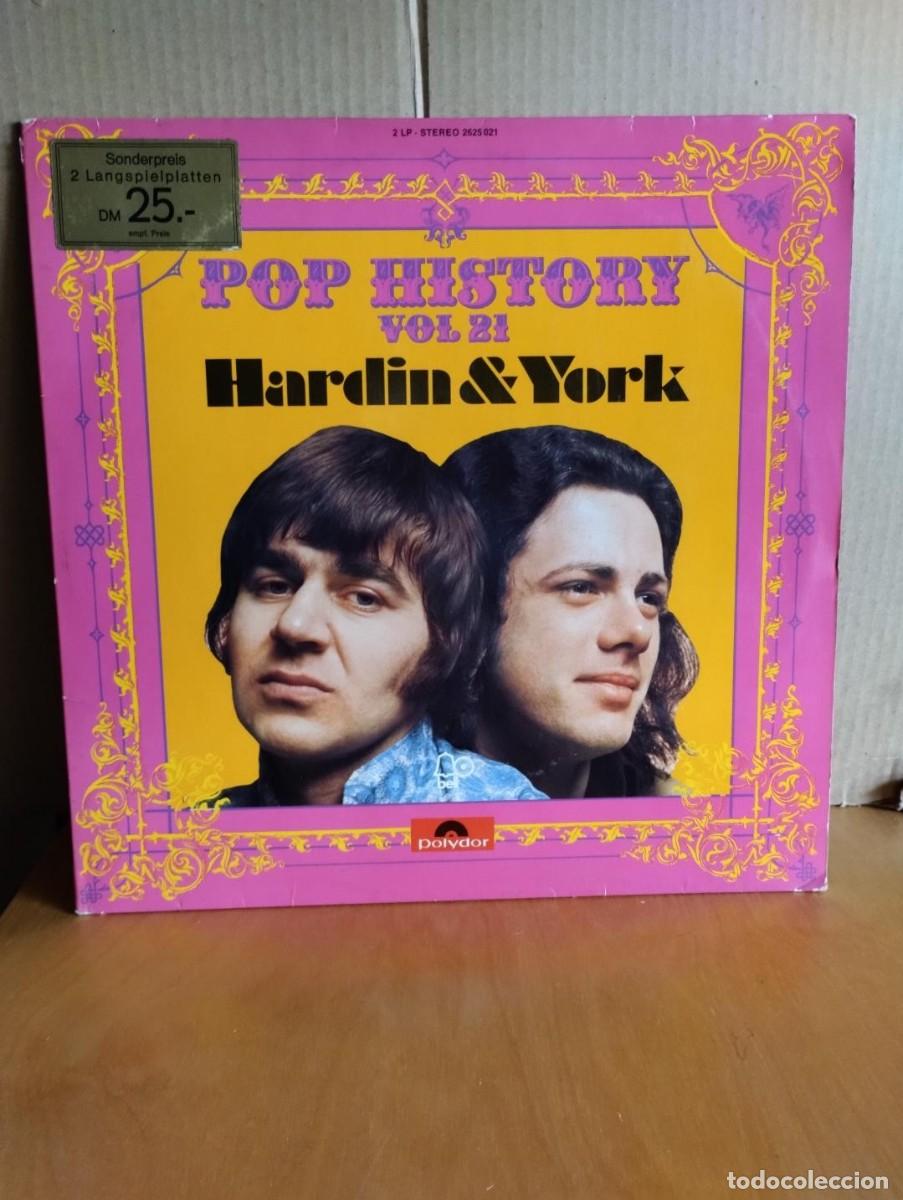 Discos de vinilo: HARDIN & YORK ---- POP HISTORY - Foto 1