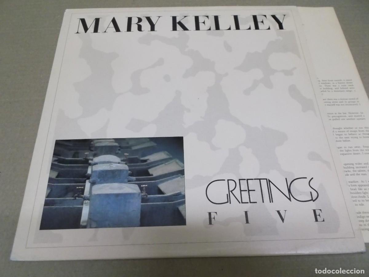 Dischi in vinile: MARY KELLEY (LP) GREETINGS FIVE A&Ntilde;O 1988 - EDICION ITALIANA - ENCARTE INTERIOR CON LETRAS