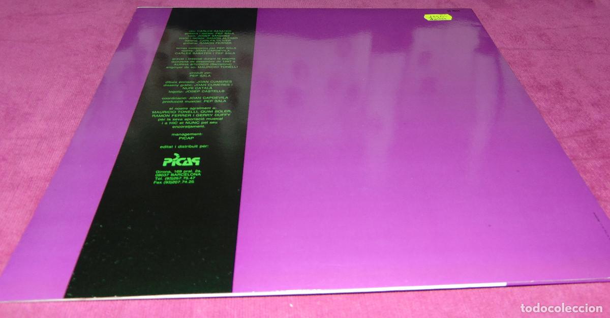 Discos de vinilo: SAU - NO PUC DEIXAR DE FUMAR - LP 1994 - Foto 3
