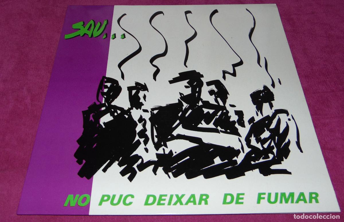 Discos de vinilo: SAU - NO PUC DEIXAR DE FUMAR - LP 1994 - Foto 4