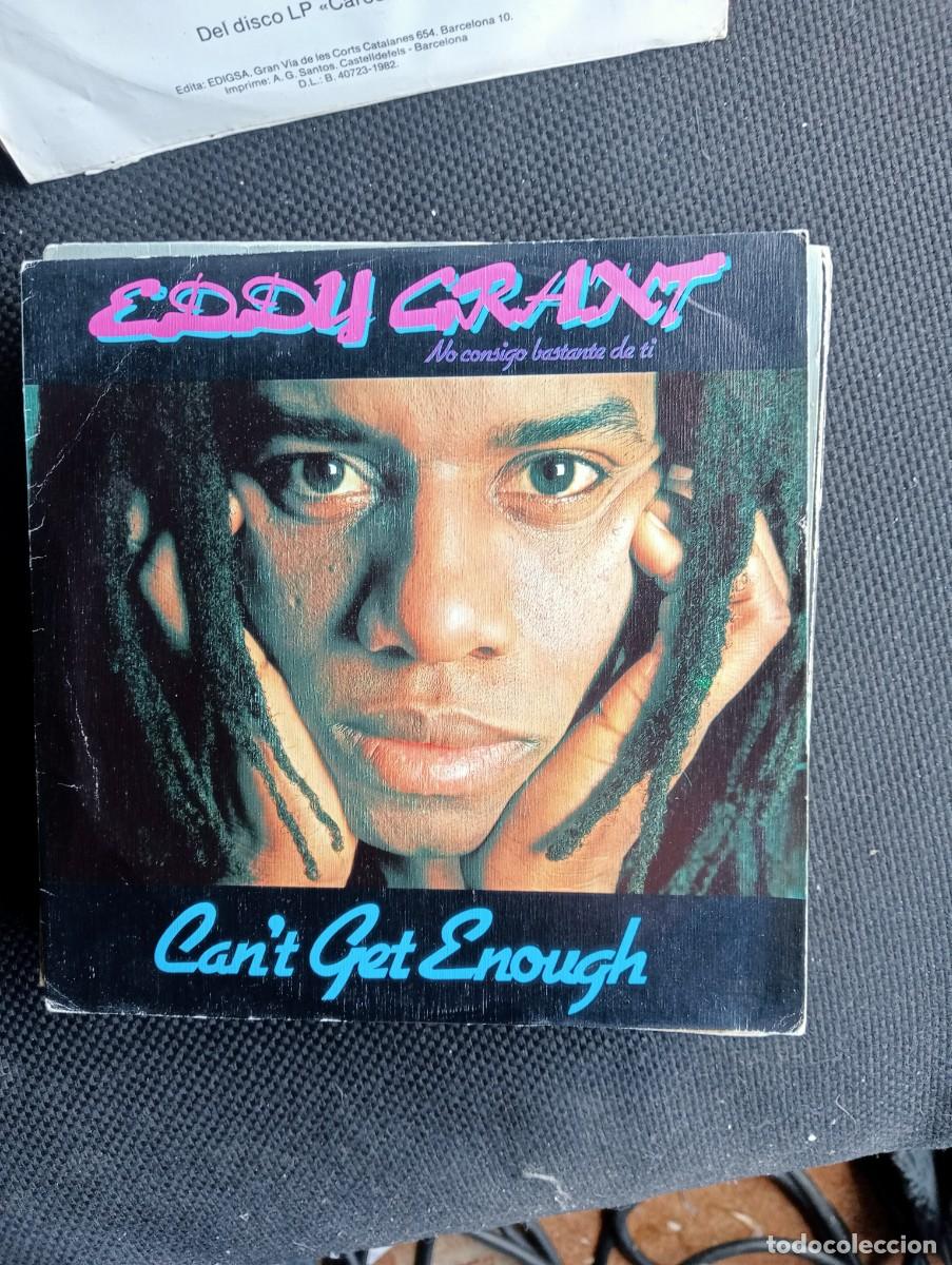 Discos de vinilo: Eddy Grant - Cant Get Enough 7&rdquo; Single Promo 1981 - Foto 1