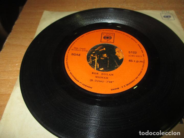Discos de vinilo: BOB DYLAN - WIGWAM - SINGLE - SPAIN - CBS - L - - Foto 3