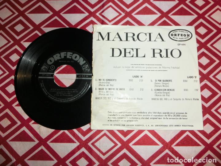 Discos de vinilo: Marcia Del Rio &ndash; NO TE CONSIENTO +3 - Foto 2