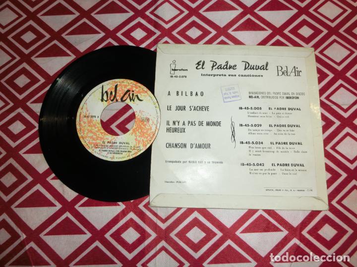 Discos de vinilo: EL PADRE DUVAL - A BILBAO +3 - Foto 2