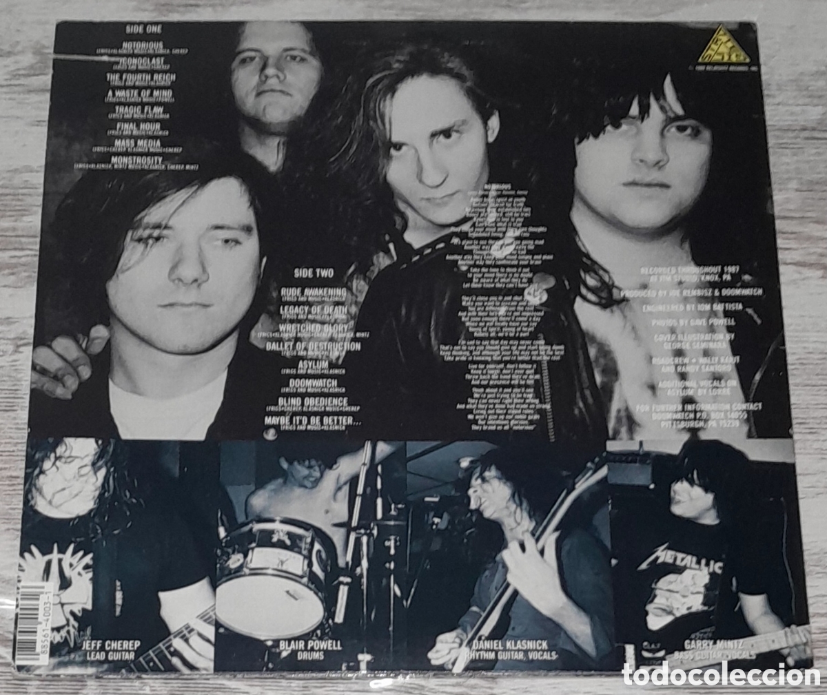 Discos de vinilo: DOOMWATCH - A SYMPHONY OF DECADENCE - Foto 2