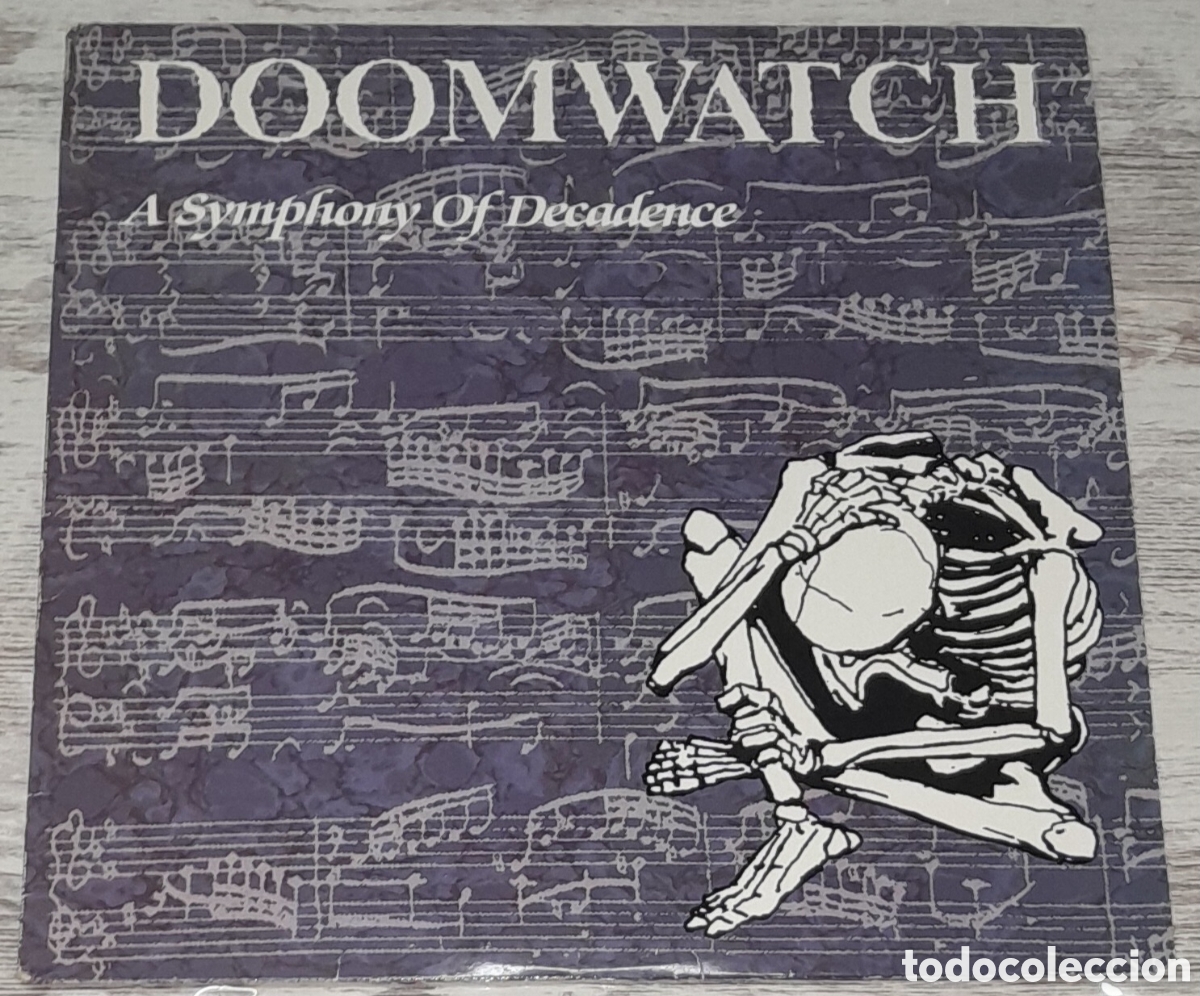 Discos de vinilo: DOOMWATCH - A SYMPHONY OF DECADENCE - Foto 1