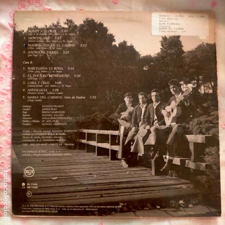 Discos de vinilo: DISCO VINILO GRANDE LP - ALMA FLAMENCA - Foto 2