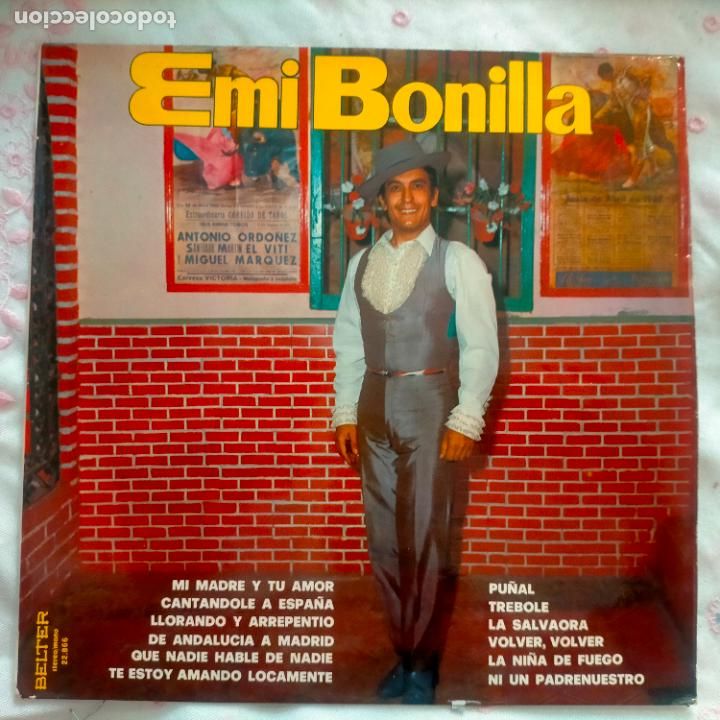 Discos de vinilo: DISCO VINILO GRANDE LP - emilio bonilla - Foto 1