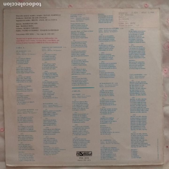 Discos de vinilo: DISCO VINILO GRANDE LP - aljarafe - Foto 2