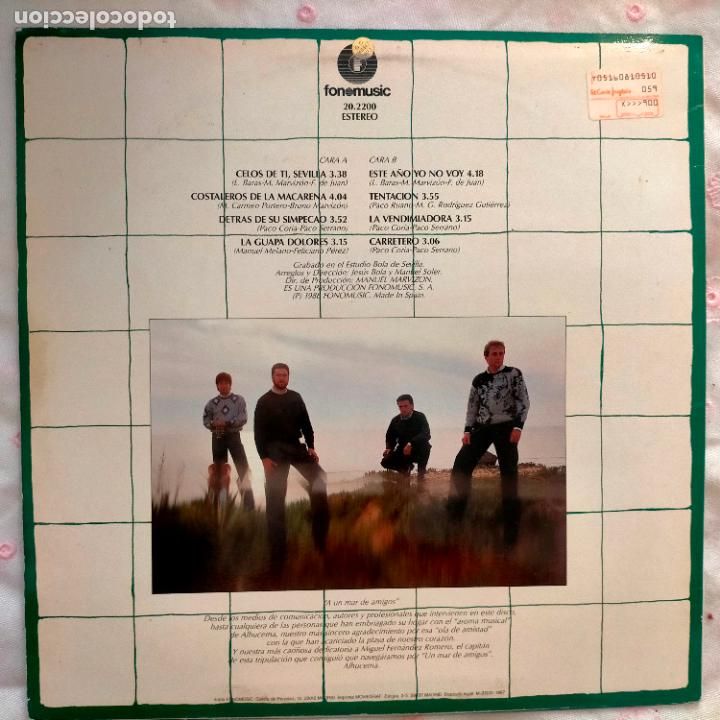 Discos de vinilo: DISCO VINILO GRANDE LP - alhucema - Foto 2