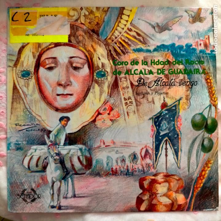 Discos de vinil: DISCO VINILO GRANDE LP - coro de la hermandad del rocio de alcala de guadaira sevilla