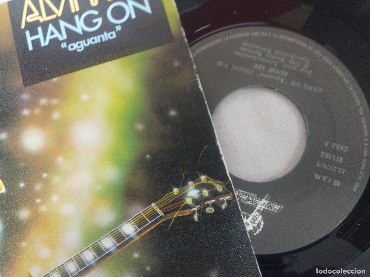 Discos de vinilo: ALVIN LEE/HANG ON/SINGLE PROMOCIONAL. - Foto 2