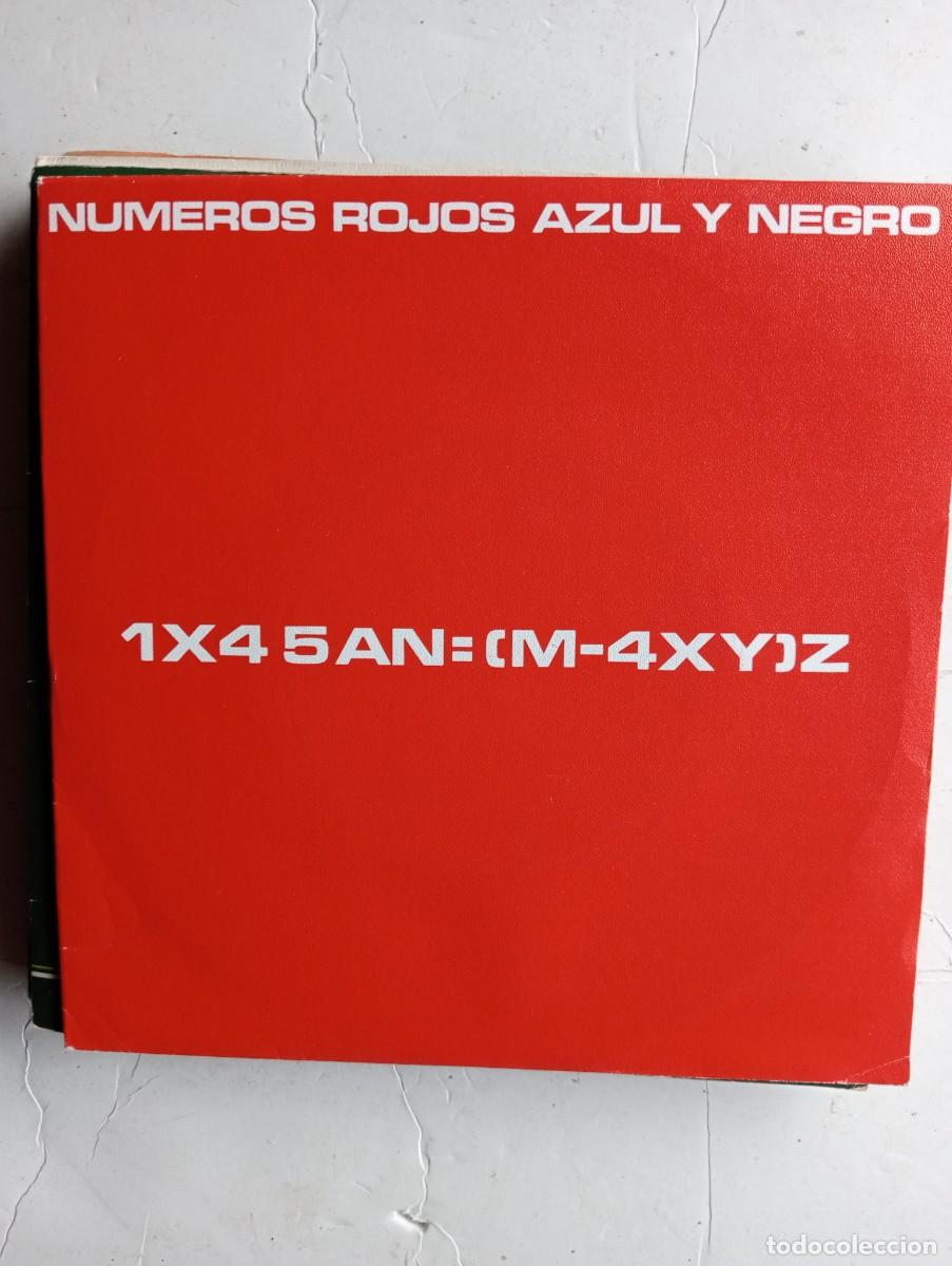 Discos de vinilo: Azul Y Negro - N&uacute;meros Rojos 7&rdquo; Single 1985 - Foto 1