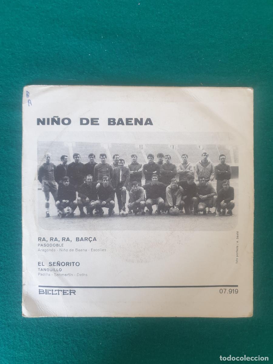 Discos de vinilo: Ni&ntilde;o De Baena &ndash; Ra, Ra, Ra, Bar&ccedil;a - Foto 2