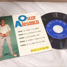 Discos de vinilo: OSCAR ALESANCO / LAS FLORES Y LOS AMORES+ 4 / EP-BELTER-1966 / MBC. ***/***