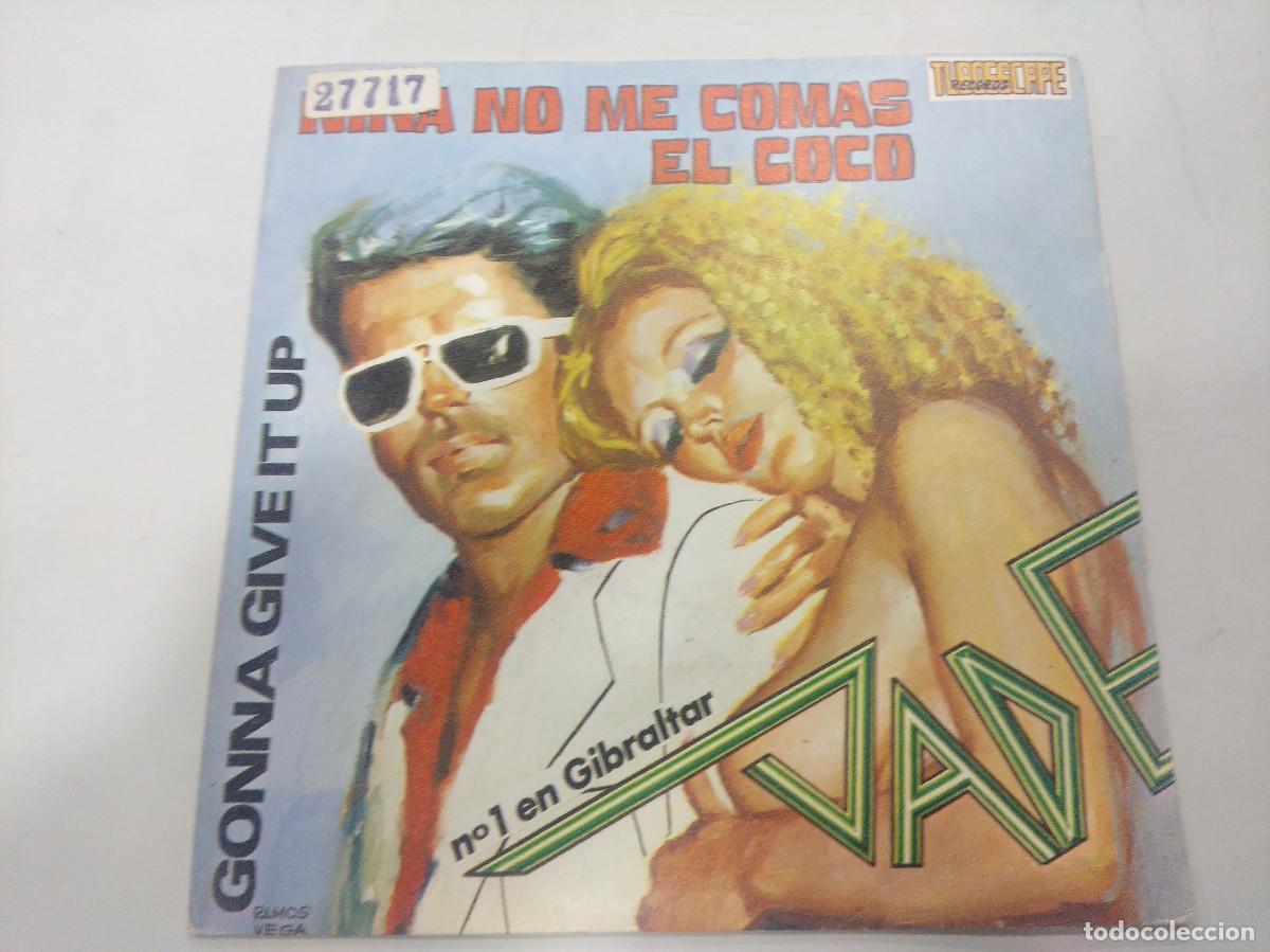 Discos de vinilo: JADE/NI&Ntilde;A NO ME COMAS EL COCO/SINGLE. - Foto 1