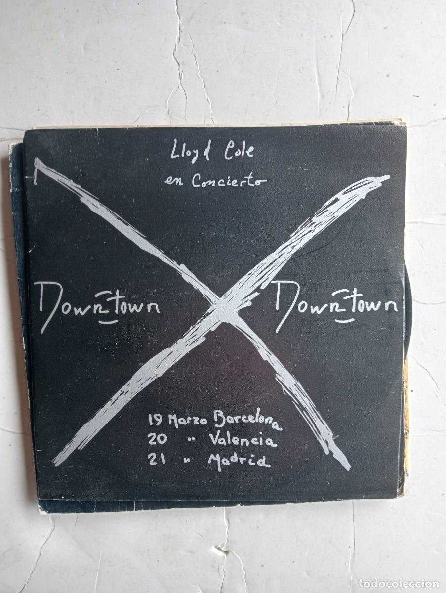 Discos de vinilo: Lloyd Cole - Downtown 7&rdquo; Single Promo 1990 - Foto 1