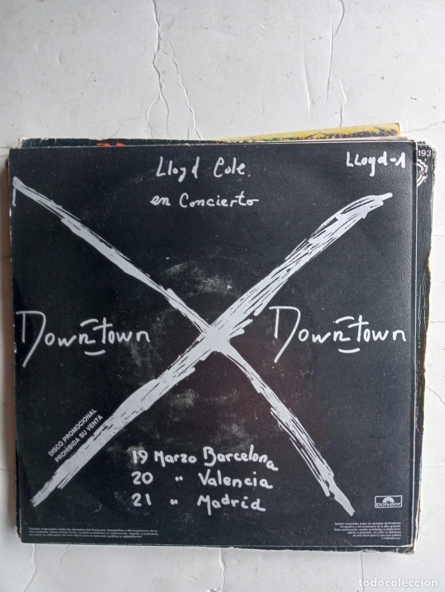 Discos de vinilo: Lloyd Cole - Downtown 7&rdquo; Single Promo 1990 - Foto 2