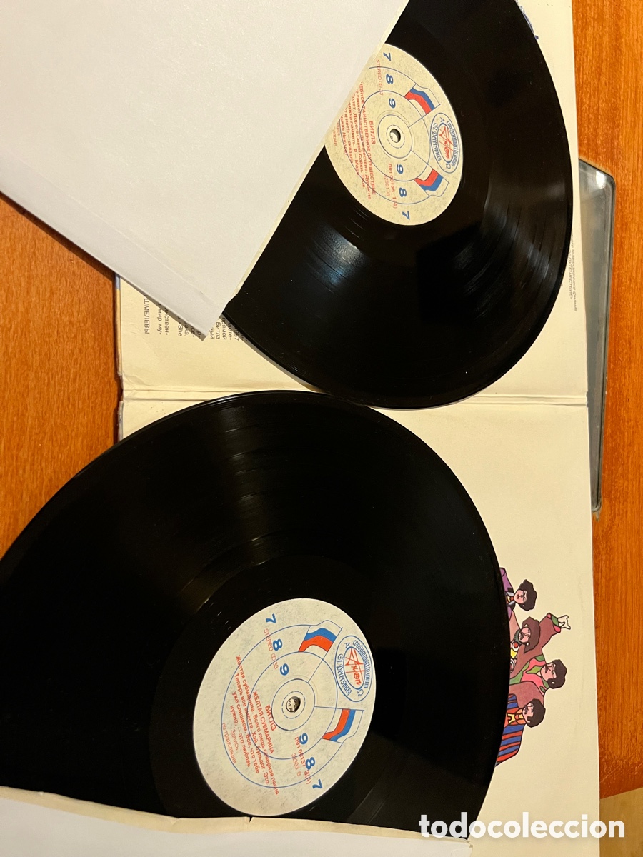 Discos de vinilo: THE BEATLES. VINILO DOBLE RUSO - Foto 7