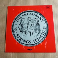 Discos de vinilo: THE MCCALMANS - NO STRINGS ATTACHED LP 1980 EDICION ESPAÑOLA