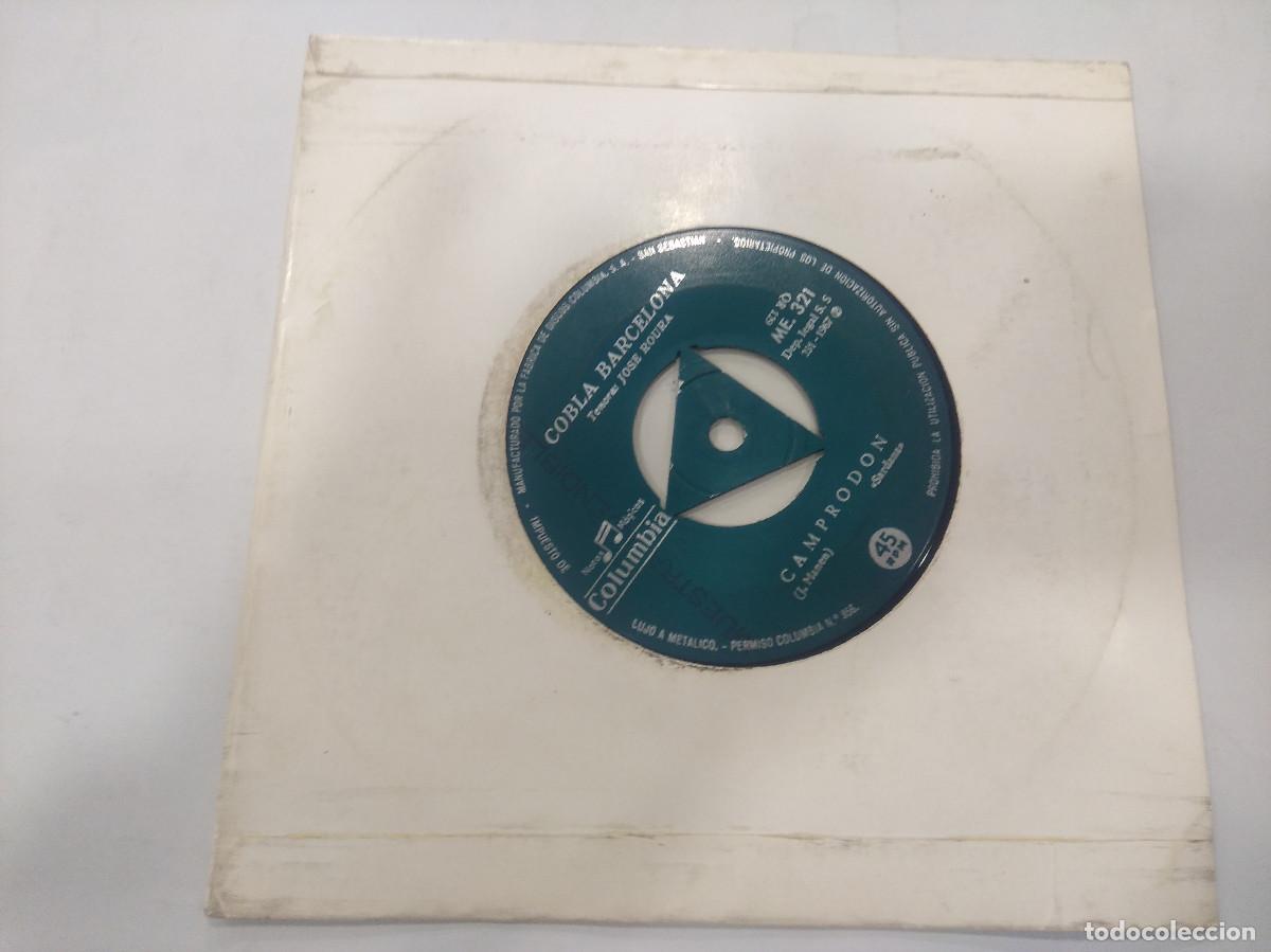 Discos de vinilo: COBLA BARCELONA/LA SANTA ESPINA/SINGLE. - Foto 4