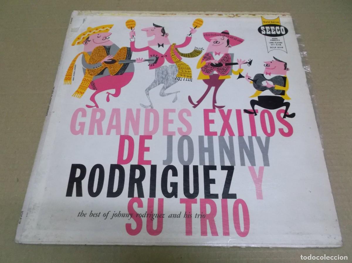 Disques de vinyle: JOHNNY RODRIGUEZ Y SU TRIO (LP) GRANDES EXITOS A&Ntilde;O 1963 &ndash; EDICION U.S.A.