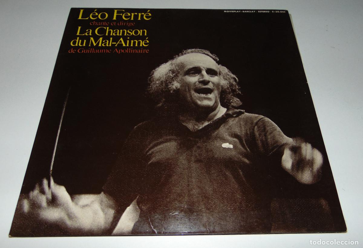 Discos de vinilo: LEO FERRE - LA CHANSON DU MAL AIME - LP DE1973 - Foto 1