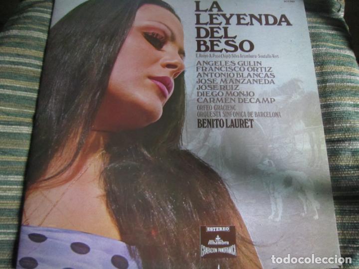 Dischi in vinile: LA LEYENDA DEL BESO LP - BENITO LAURET - EDICION ESPA&Ntilde;OLA - ALHAMBRA 1980 GATEFOLD + LIBRETO