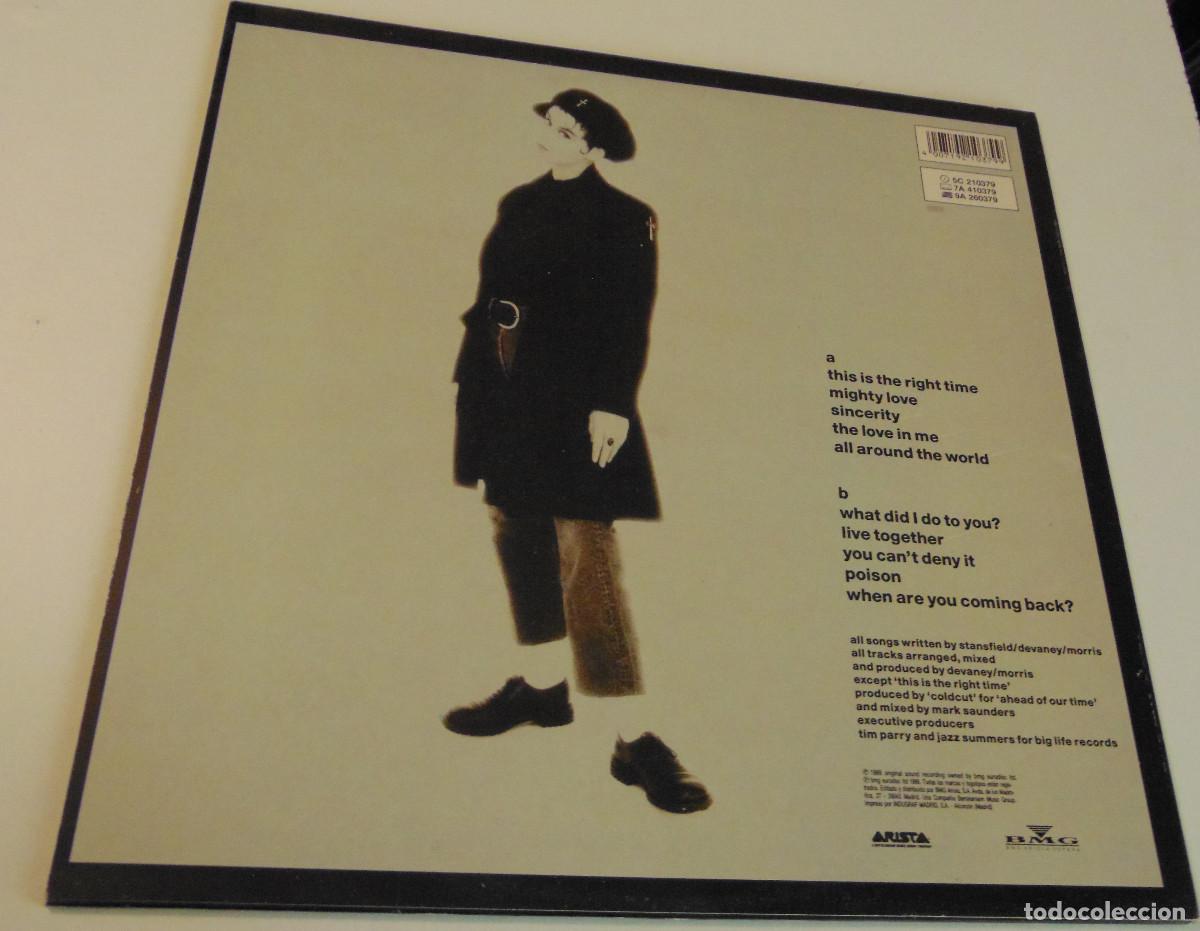 Discos de vinilo: Lisa Stansfield &ndash; Affection - LP VINILO 1989 - Foto 2