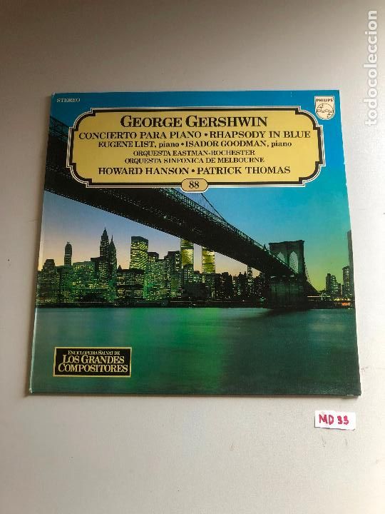 Discos de vinilo: George Gershwin - Foto 1