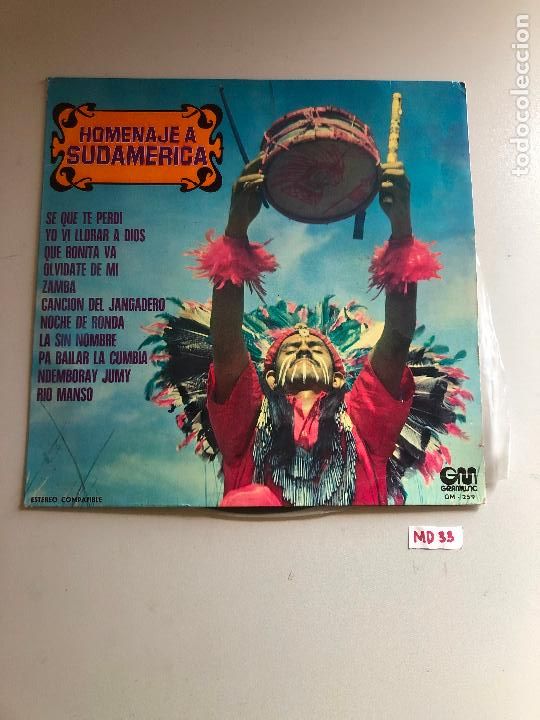 Discos de vinilo: Homenaje a Sudam&eacute;rica - Foto 1