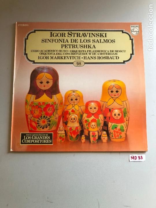 Discos de vinilo: Igor Stravinski - Foto 1