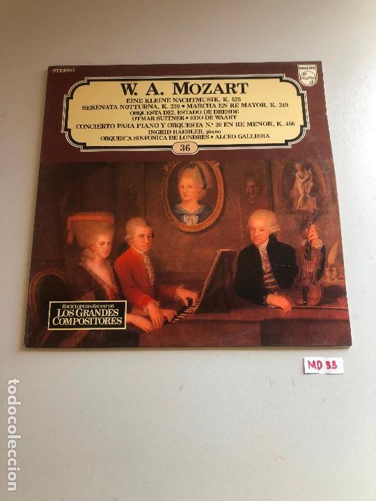 Discos de vinilo: W. A Mozart - Foto 1
