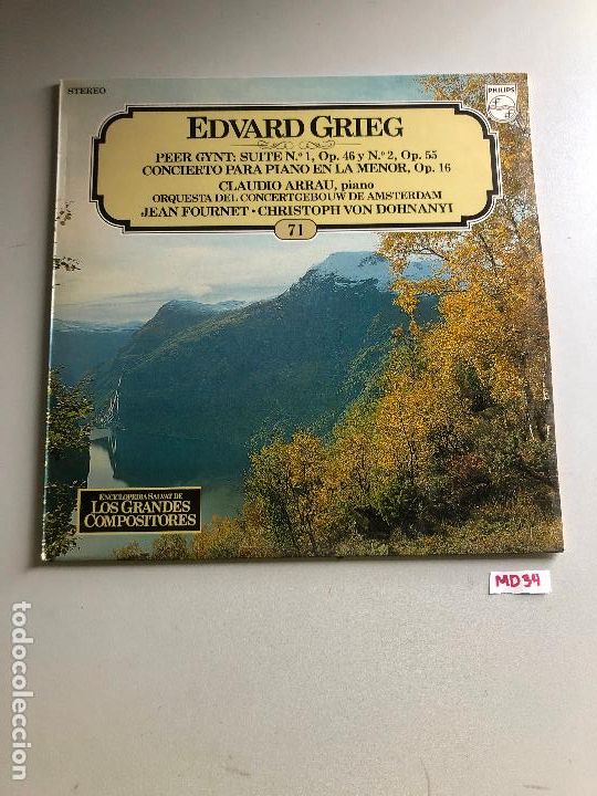 Discos de vinilo: Edvard Grieg - Foto 1