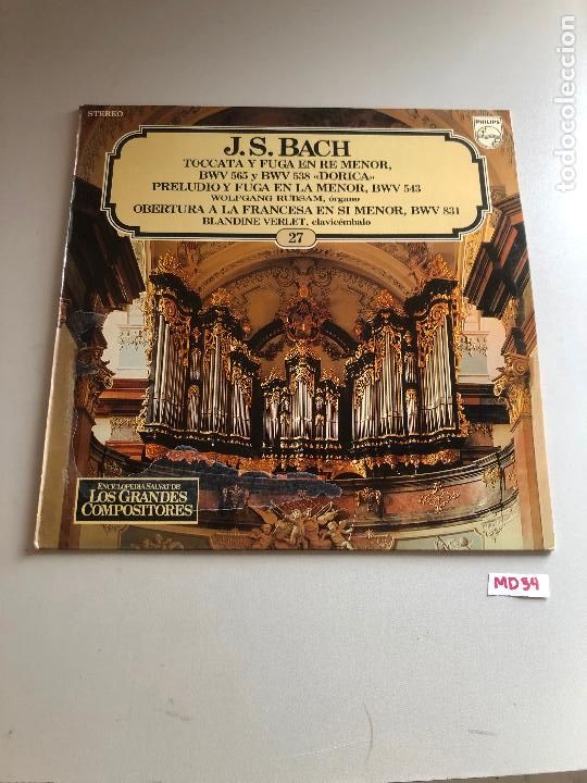 Discos de vinilo: J. S Bach - Foto 1