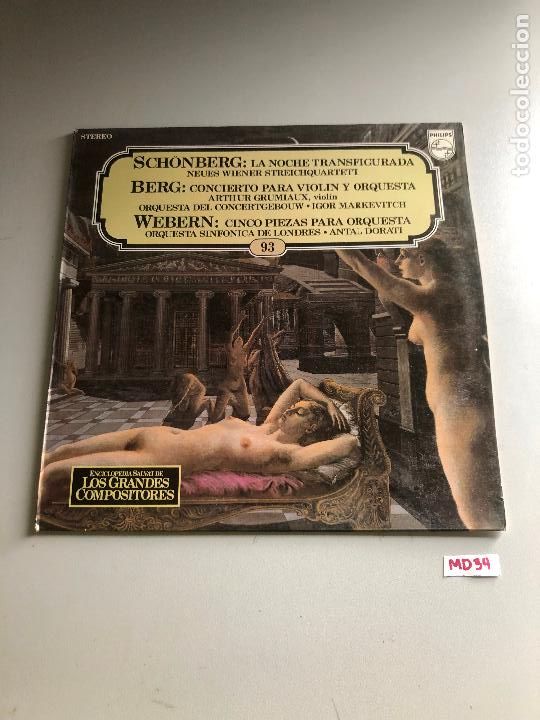 Discos de vinilo: Schonberg Berg Webern - Foto 1