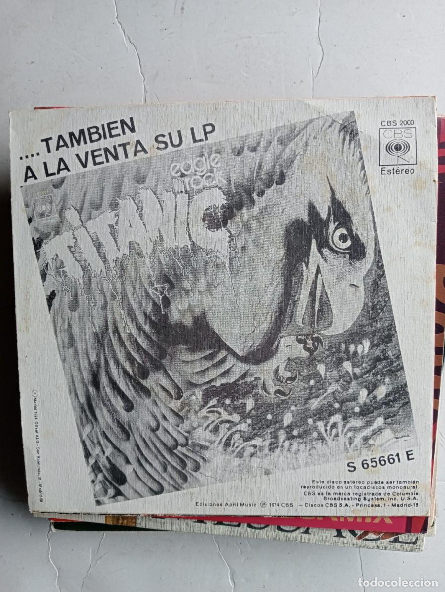 Discos de vinilo: Titanic - Macumba 7&rdquo; single 1974 hard rock - Foto 2
