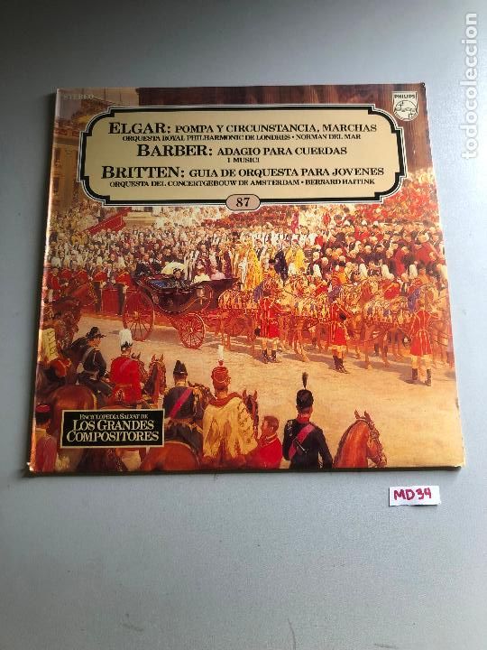 Discos de vinilo: Elgar Barber Britten - Foto 1