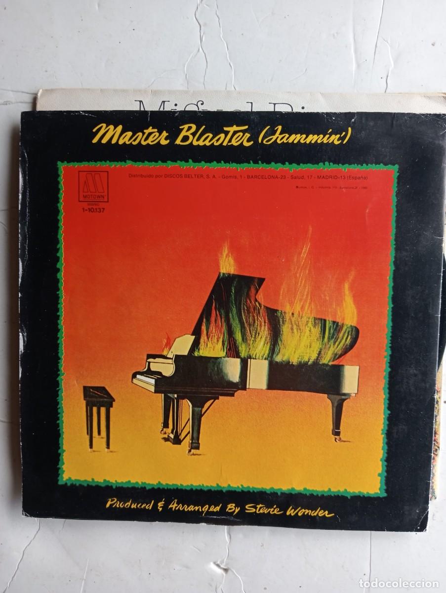 Discos de vinilo: Stevie Wonder - Master Blaster (Jammin) (7&rdquo;, Single) 1980 - Foto 2
