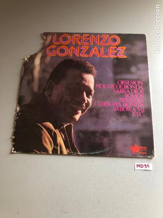 Discos de vinilo: Lorenzo Gonzales - Foto 1