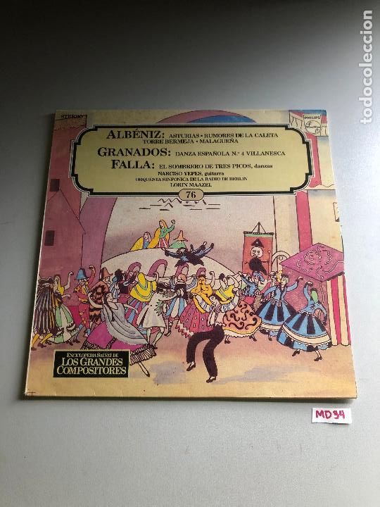 Discos de vinilo: Albeniz Granados Falla - Foto 1