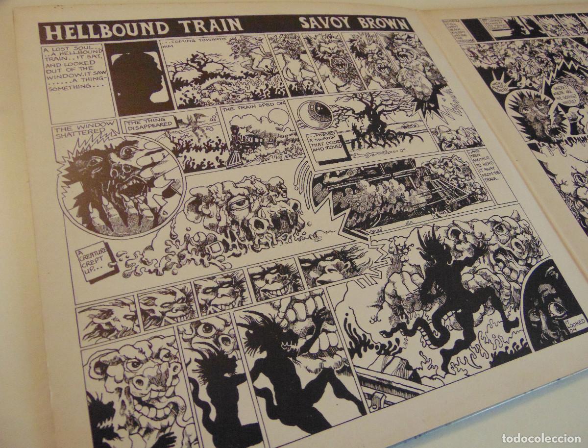 Discos de vinilo: Savoy Brown &ndash; Hellbound Train - LP EDICION UK DECCA BLUE LABELS - Foto 3