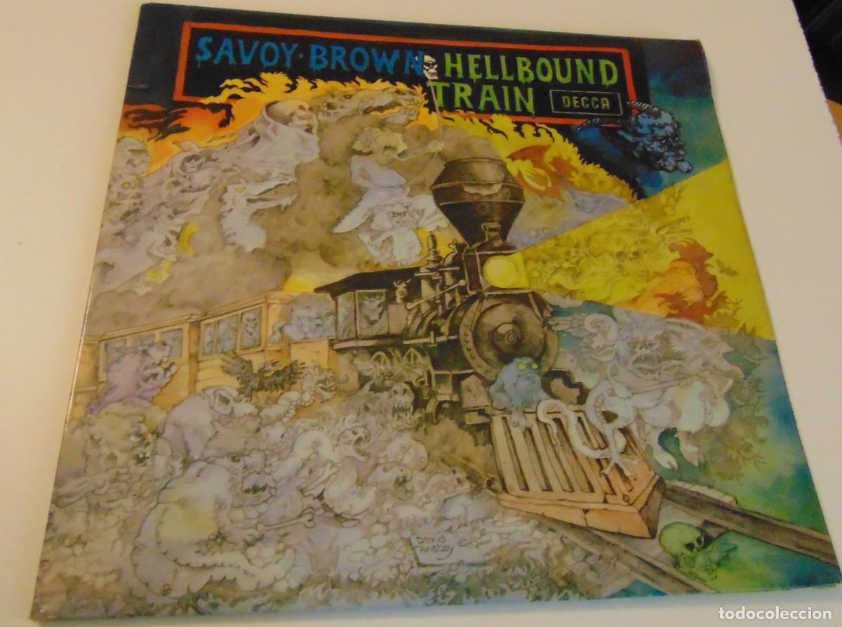 Discos de vinilo: Savoy Brown &ndash; Hellbound Train - LP EDICION UK DECCA BLUE LABELS - Foto 1
