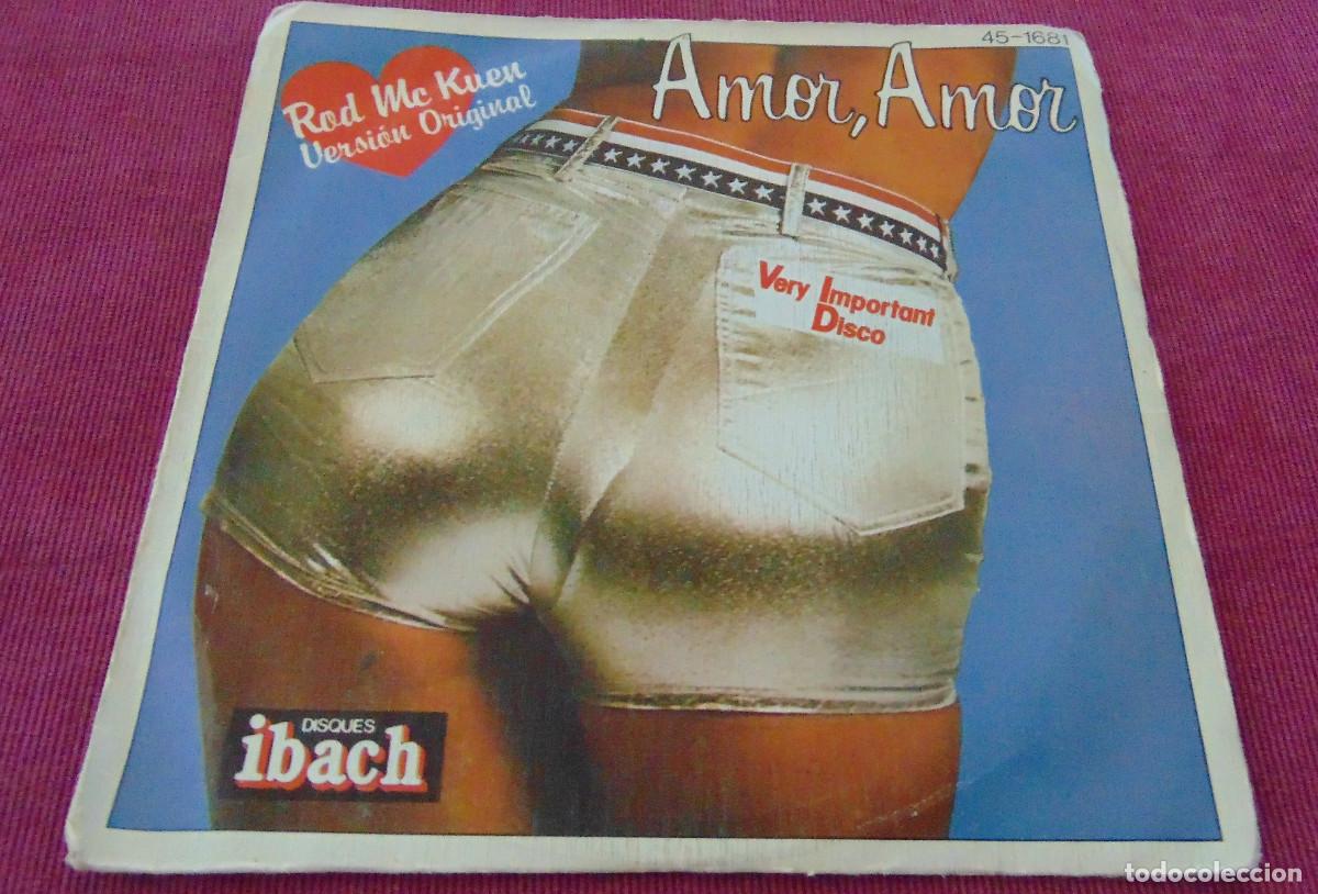 Discos de vinilo: Rod Mc Kuen &ndash; Amor, Amor - SINGLE 1978 - Foto 1