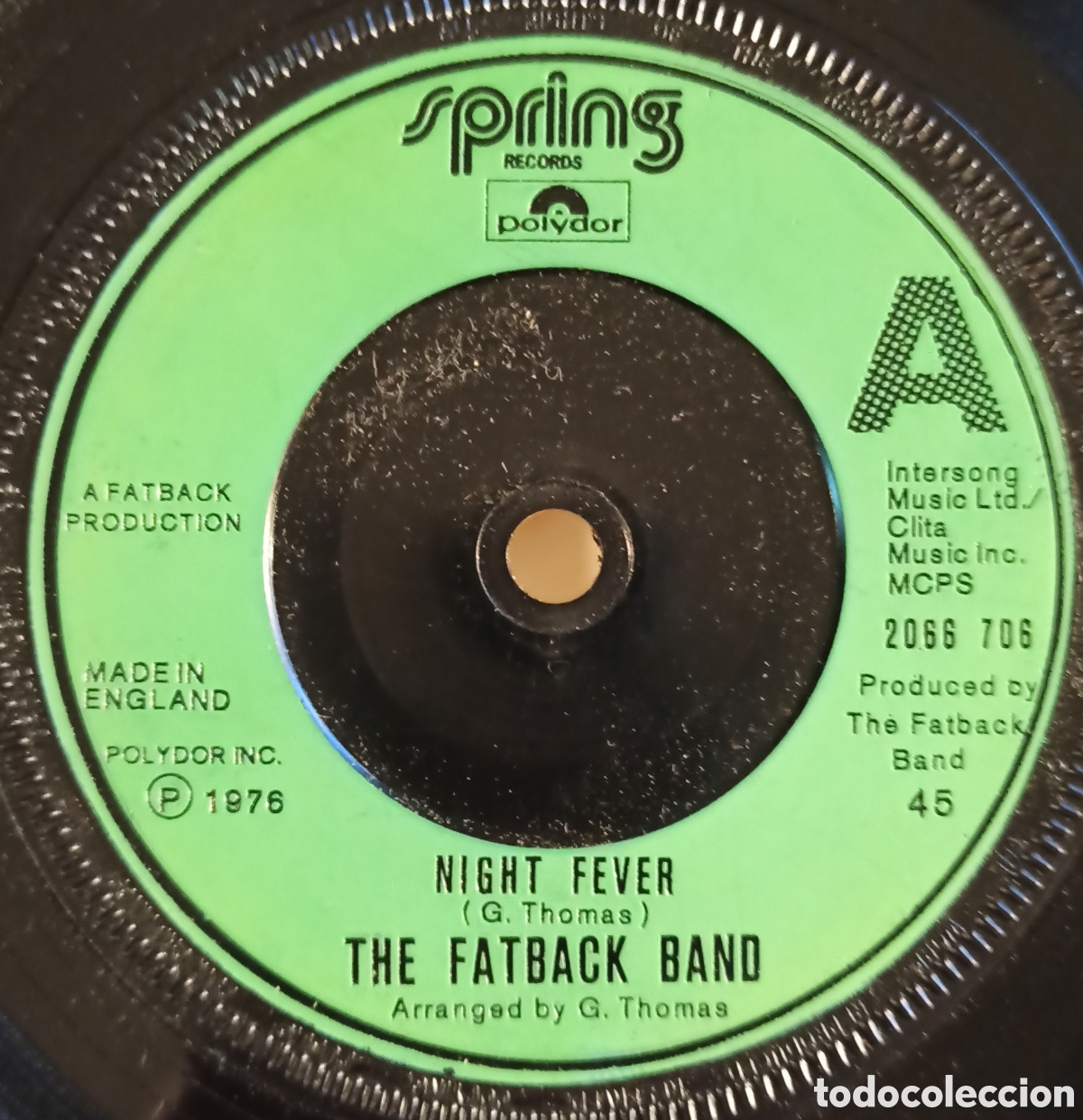 Discos de vinilo: The Fatback Band &ndash; Night Fever - Foto 1