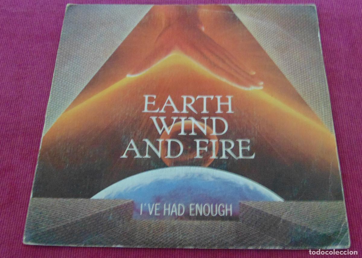 Discos de vinilo: Earth, Wind And Fire &ndash; Ive Had Enough - SINGLE 1982 - Foto 1