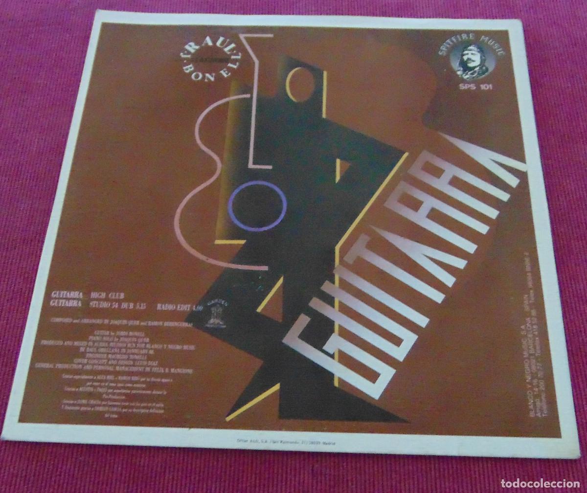 Discos de vinilo: RAUL / BONELL &ndash; Guitarra - SINGLE PROMO 1988 - Foto 1