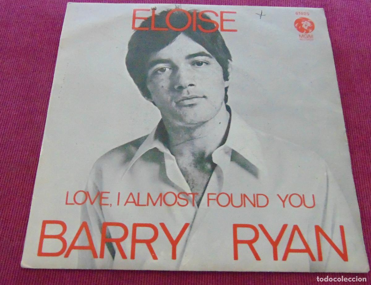 Discos de vinilo: BARRY RYAN &ndash; Eloise - SINGLE 1968 - Foto 1