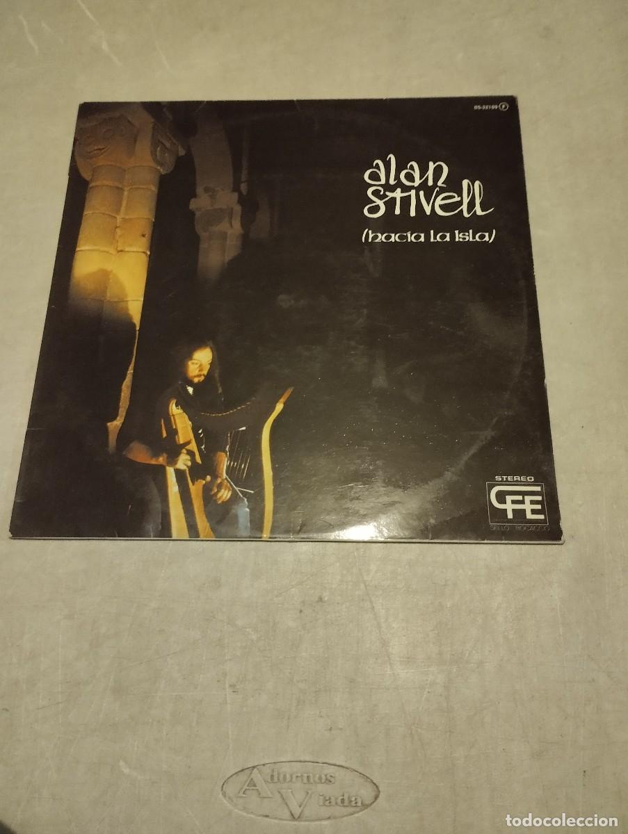 Discos de vinilo: Alan Stivel LP Hacia La Isla Esp.1979 - Foto 1