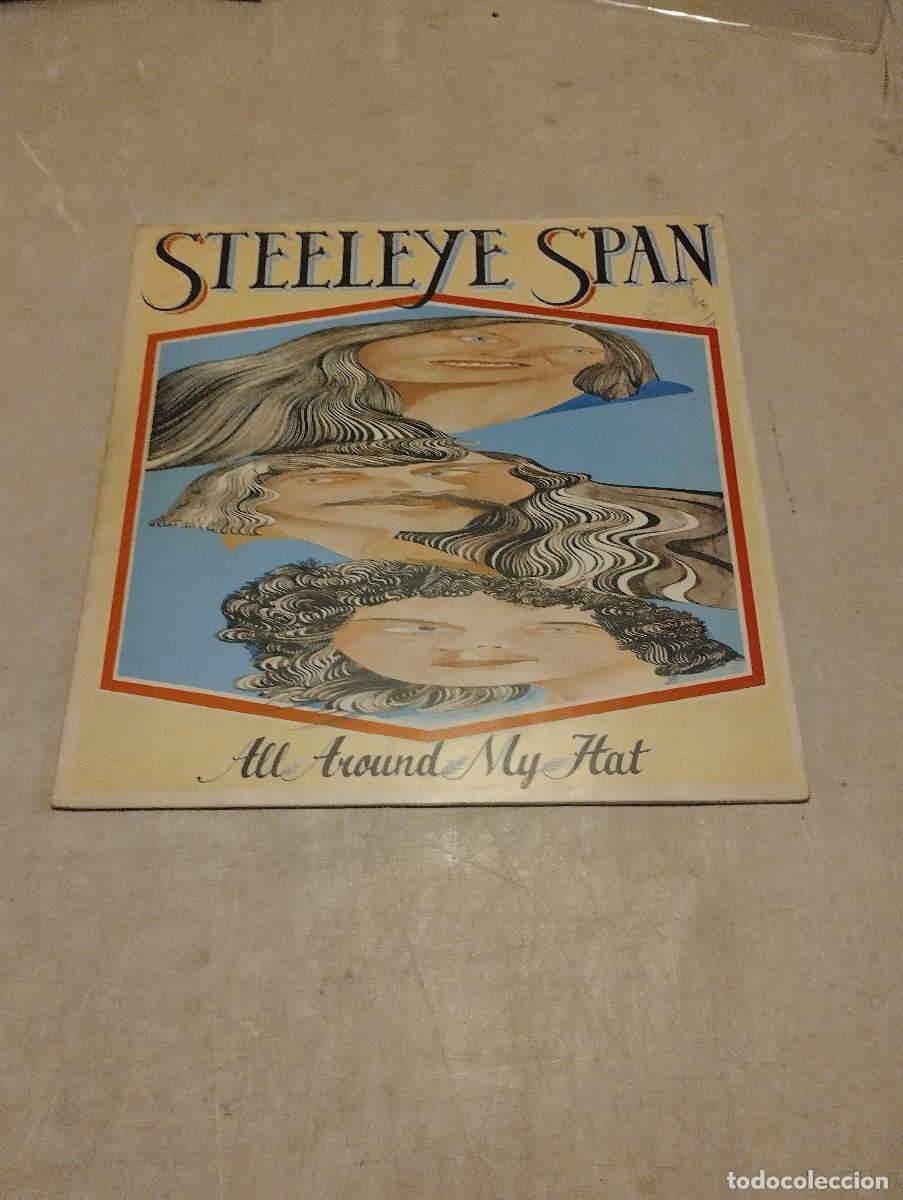 Discos de vinilo: Steeleye Span LP All Around My Hat insert letras - Foto 1